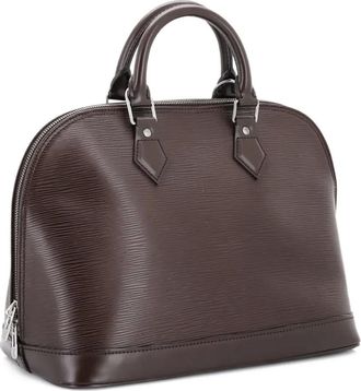 Louis Vuitton Vintage Alma Handbag Epi Leather PM satchel - Bruin