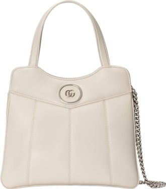 Gucci (WMNS) Gucci Petite GG Small Tote Bag White 745918-AACAW-9022