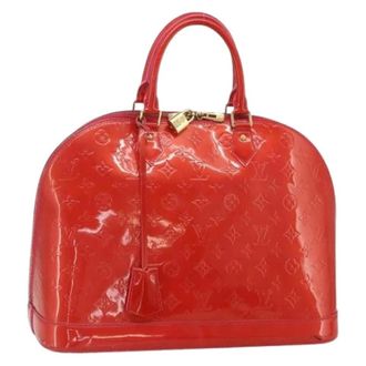Louis Vuitton Pre-owned Handbags, female, Red, Size: ONE SIZE Pre-owned Hand Bag