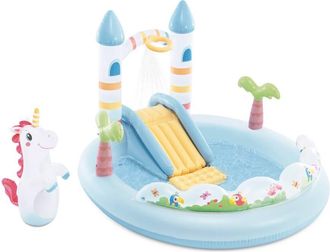 Intex &Aacute;rea De Juegos Hinchable &laquo;castillo&raquo;: 1,96 X 1,78 X 1,27 M - Intex