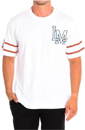 La Martina T-shirt met korte mouwen - Heren - T-shirts - Wit - S - Katoen - Tops