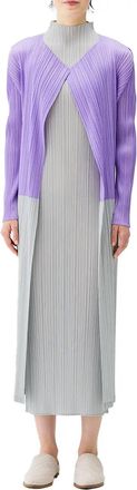 Issey Miyake Swing Coat - Purple