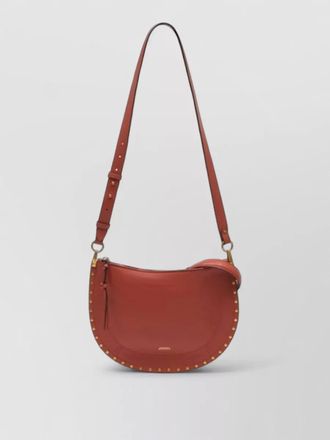 Isabel Marant oskan soft zip leather shoulder bag