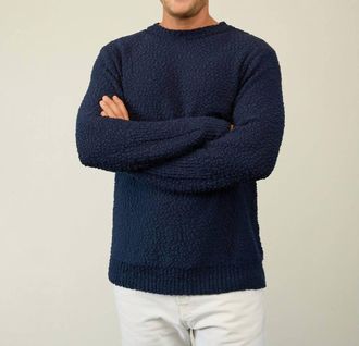 Cesar Casier Madrid Sweater In Navy
