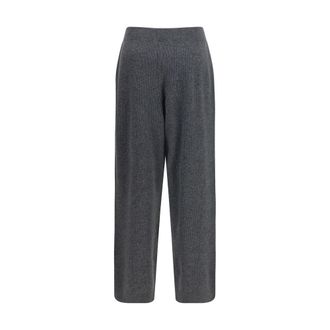 Brunello Cucinelli Cashmere Trousers - Gray