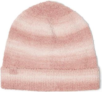 Barefoot Dreams CozyChic(r) Spacedye Beanie Traditional Womens Hats Teaberry Spacedye, Polyester