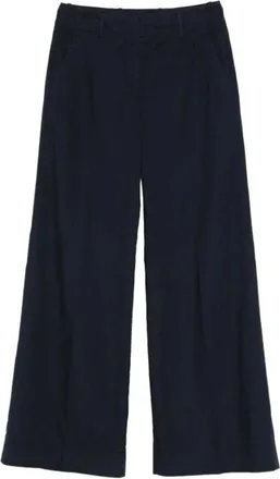 Incotex Dames, Broeken, Blauw, Maat: M