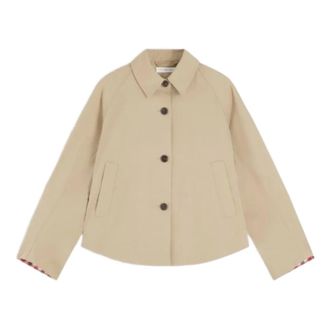 Tommy Hilfiger Dames, Jassen, Beige, Maat: S