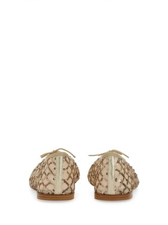 Repetto Dancer Lilouh Flat - Beige