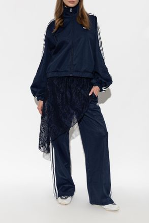 adidas Sweatshirt With Embroidered Logo, Womens, Navy Blue