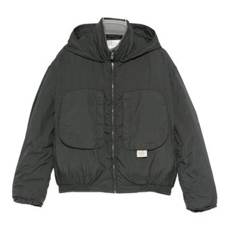 RANRA Padded Nylon Hoodie Jacket