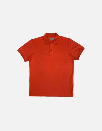 Carhartt Work in Progress Mens Carhartt WIP Coral Red Script Polo Shirt - Size: 36