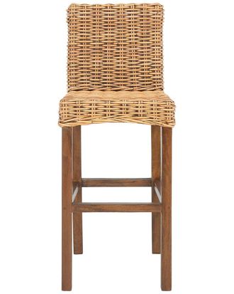 Safavieh Tobie Rattan Bar Stool