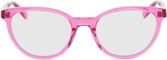 Saint Laurent SL589004 Cat-Eye Acetate Eyeglasses - Pink