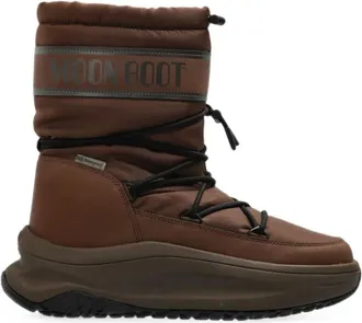 Moon Boot Moon247 Polar - Heren - Schoenen - Bruin - Maat: 42 EU Leer
