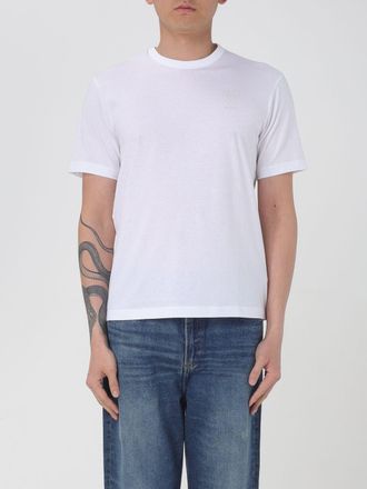 Blauer Korte Mouw Crew Neck T-shirt