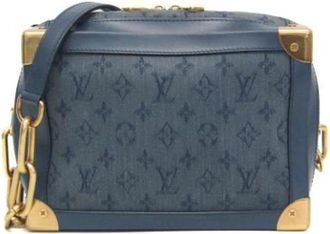 Louis Vuitton Pre-owned Shoulder Bags, female, Blue, Size: ONE SIZE Pre-owned Canvas louis-vuitton-bags
