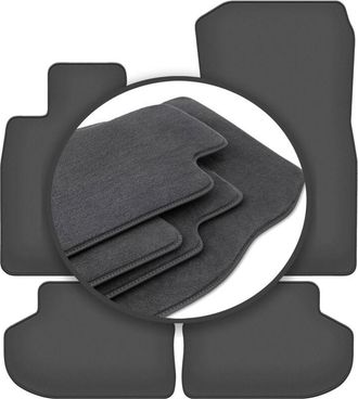 OEM Alfombrillas Premium Para Bmw 5 F11 Fl Familiar, Touring (2013-2017)