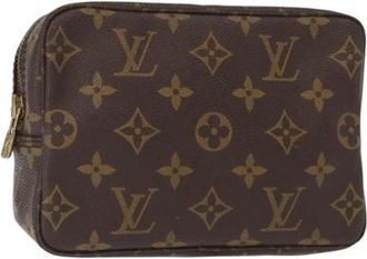 Louis Vuitton Pre-owned Clutches, female, Brown, Size: ONE SIZE Pre-owned Vintage Canvas Clutch