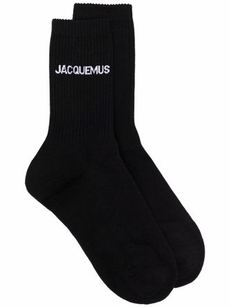 Jacquemus Calzini a coste - Nero