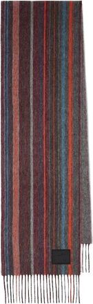 Paul Smith Sciarpa a Righe in Lambswool - - Accessories - Uomo - Multicolore - ONE SIZE