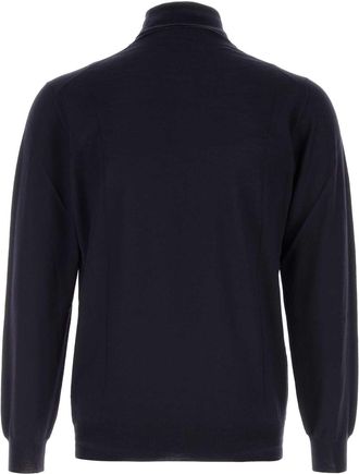 Fedeli Derby Sweater - Navy