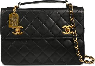 Chanel Borsa a spalla matelassé 1990 - Nero