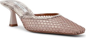 Steve Madden Alyse Womens Shoes Natural Snake Mesh : 8.5 M, Synthetic