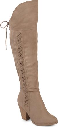 Journee Collection Journee Womens Wide Calf Spritz-S Boot