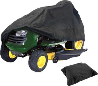 OEM Housse Tracteur Jardin - Polyester 210d Oxford - Anti-pluie Anti-uv Anti-poussi&egrave;re - 177 X 110 Cm - 1 Pi&egrave;ce