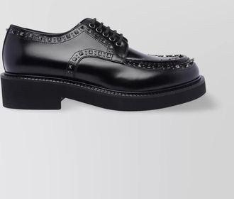 Valentino Garavani leather derby shoes