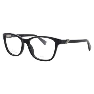 Pierre Cardin Ladies Black Rectangular Eyeglass Frames PC8428DCM53