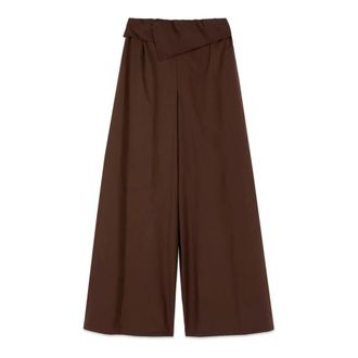 Oltre Broeken, Dames, Bruin, S, Katoen, Straight Broeken