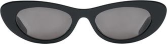 Bottega Veneta Cat Eye Zonnebril - Dames - Zonnebrillen - Zwart - 51 MM - Accessoires