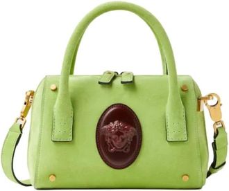 Versace Mujer, Bolsos, Verde, Talla: ONE Size