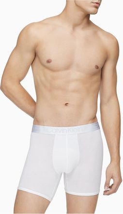Calvin Klein Mens Ultra-Soft Modal Boxer Brief - White - XL