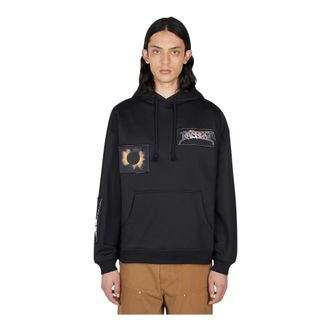 Rassvet Hoodies, male, Black, Size: M Space Hooded Sweatshirt