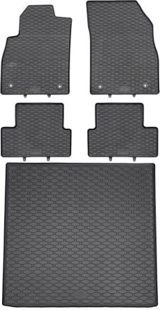 OEM Opel Astra Iv J Kombi De 09.2010 A 03.2016 Set - Alfombrillas De Goma Para Coche + Alfombrilla Para Maletero