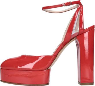 Casadei Patentleren Slingback Pump - Dames - Pumps - Rood - 37 EU - Schoenen