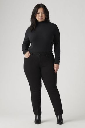 Levi's 311 Shaping Skinny Vaqueros (Plus Size) - Mujer - 14L - Negro / Soft Black