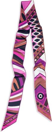 Pucci Foulard con stampa Vivara - Rosa