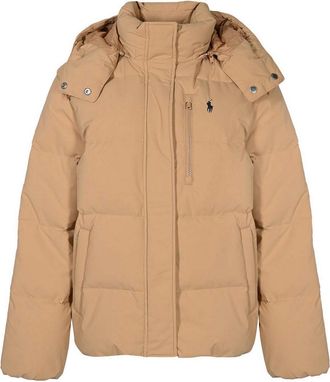 Polo Ralph Lauren Quilted Bomber Jacket With Logo Embroidery