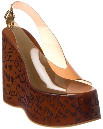 Chlo&eacute; Maxime Tpu Wedge Sandal