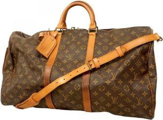 Louis Vuitton Vintage, unisex, Bruin, ONE Size, Pre-owned Vintage Weekendtas