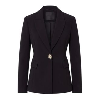 Liu Jo Blazer de punto Ottoman - Jackets - Mujer - Negro - XL