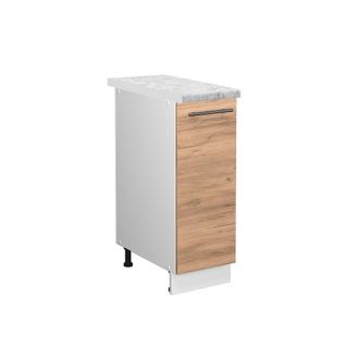 Vicco Armario De Farmacia Fame-line, Roble Dorado, 30 Cm, Et M&aacute;rmol