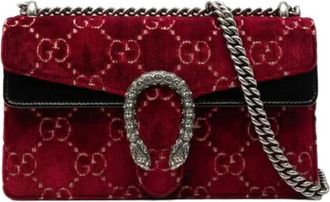 Gucci Pre-owned Shoulder Bags, female, Red, Size: ONE SIZE Pre-owned Crossbody Bag