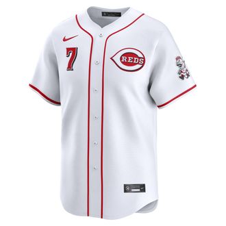 Nike Spencer Steer Cincinnati Reds Nike Mens Dri-FIT ADV MLB Limited Jersey in White | LM25REHORE9-2A2