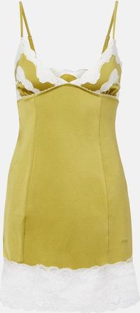 Chlo&eacute; Chlo&eacute; Vestido lencero con encaje