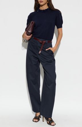 Ulla Johnson Marine Trousers, Womens, Navy Blue